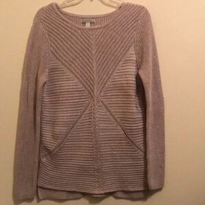 Dana Buchman Tunic Tan Knit Sweater Size Medium